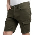 thumbnail image 6 of X RAY JEANS Mens Commuter Cargo Shorts, Olive, 30, 6 of 10