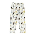 thumbnail image 5 of Xecao Cute Cat Women's Straight Lounge Pajama Pants: The Epitome of Relaxed Sleepwear, 5 of 9