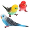 thumbnail image 5 of Realistic Plastic Parrot Bird Decor Accessories for Garden Yard and Home Decor 3 Pcs, 5 of 6