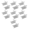 thumbnail image 3 of 14PCS 1.5mm Freezer Shelf Clips 304 Stainless Steel Buckle Refrigerator Shelf Support Clip, 3 of 5
