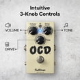 thumbnail image 2 of Fulltone OCD Obsessive Compulsive Drive Guitar Overdrive Pedal with HP/LP Tone Switch, MOSFET Clipping, Buffered Bypass  Made in USA, 2 of 8