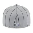 thumbnail image 6 of Men's New Era  Gray/Black Colorado Rockies 2025 Batting Practice 59FIFTY Fitted Hat, 6 of 7
