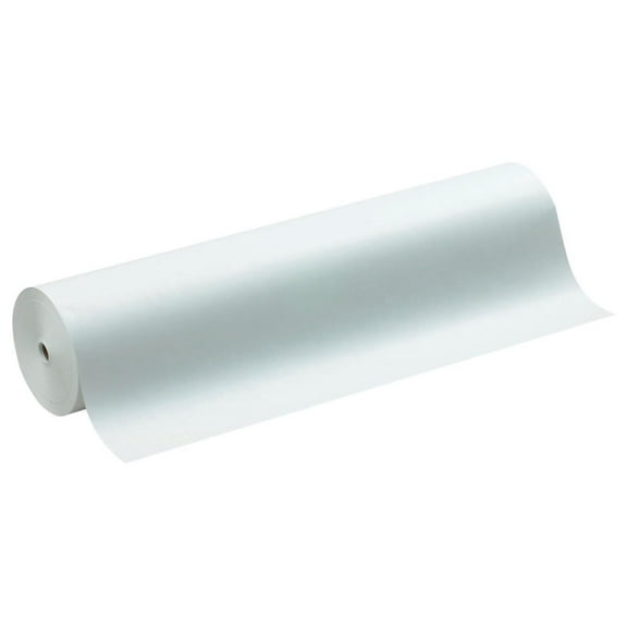 White Lightweight Paper Roll, 3-Feet by 1,000-Feet (5636)