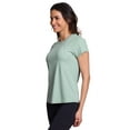 thumbnail image 4 of RBX Active Women's Short Sleeve Buttery Soft Mesh Back Workout T-Shirt, 4 of 5