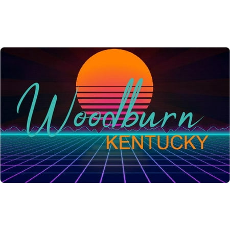 

Cerulean Kentucky 4 X 2.25-Inch Fridge Magnet Retro Neon Design