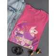 thumbnail image 3 of Cinco De Mayo Pink Props Shaped T-Shirt Women -Image by Shutterstock, Female Large, 3 of 4