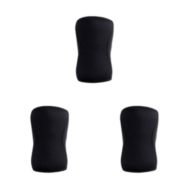 Advancent Mangas elegantes para la rodilla: estabilidad y compresión mejoradas para un rendimiento óptimo Modelo de moda A negro S Type1 NO1