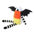 thumbnail image 3 of Ganz Candy Corn Shelf Sitter - One Plush Sitter 7.0 Inch, Polyester - Halloween Monster Mh182318 Bat, 3 of 3