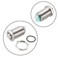 thumbnail image 2 of Unique Bargains Latching Metal Push Button Switch High Head 12mm Mounting Dia 1NO 3-6V Blue LED Light 1pcs, 2 of 3