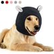 thumbnail image 1 of Gorro de punto para perros y mascotas - Silencioso - Cálido - Protección contra el ruido - Para perros medianos y grandes - Negro, 1 of 5