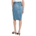 thumbnail image 3 of STAUD womens  x Wrangler The Pencil Skirt, 29, Blue, 3 of 4
