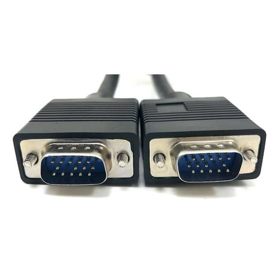 Micro Connectors, Inc  25FT SVGA Monitor Cable M/M Double Shielded  with Ferrites