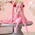 thumbnail image 1 of Hatsune Miku figura de Anime, vestido rosa, modelo de PVC, juguetes de acción, decoración de flor de cerezo rosa, regalos de colección, nuevo, 1 of 5