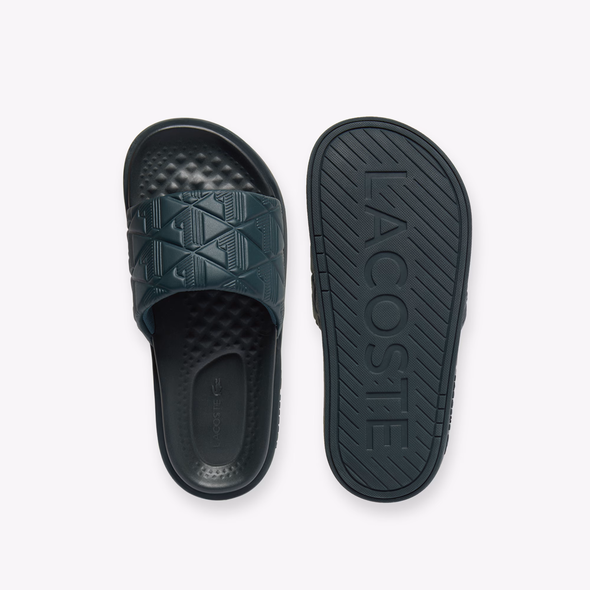 thumbnail image 4 of Sandalias Serve Slide 2.0 Para Hombre Verde Acolchonada, 4 of 5