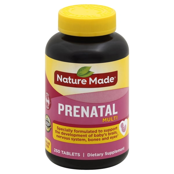Nature Made Prenatal Multi 250 Tablets