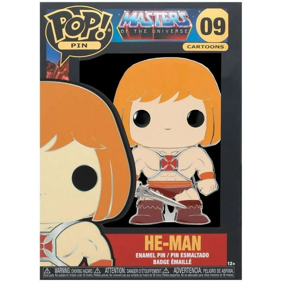 Funko Masters of the Universe POP! He-Man Large Enamel Pin (Regular Version)