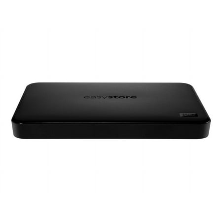 WD - Easystore 4TB External USB 3.0 Portable Hard Drive - Black