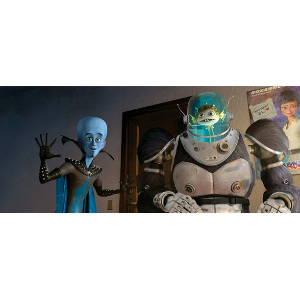 Crochet Megamind Minion Toy Megamind/Monsters Aliens (DVD Double