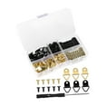 thumbnail image 3 of simhoa Kit de 252 Pcs de Crochets pour Photos, Décoration Maison Portable Doré et Noir, 3 of 8