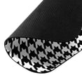 thumbnail image 3 of WIRESTER 9.5x7.88 in Rectangle Mouse Pad with Non-Slip Rubber Base for Computers, Laptop, Office & Home - Black Houndstooth, 3 of 5