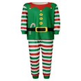 thumbnail image 2 of Pyjamas de Noël Assortis pour la Famille Ensemble Haut et Pantalon de Fête Pyjama, 2 of 10