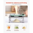 thumbnail image 5 of Mandoline Slicer with 8 Blades - Vegetable & Fruit Chopper for Effortless Cooking, 5 of 11