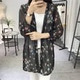 thumbnail image 1 of Ladies Korean Shirt  Uv Protection Ultra-Thin Sun Protection Clothing Birds Size, 1 of 9