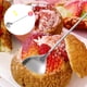 thumbnail image 5 of Wosthever Cucharas de postre de acero inoxidable elegantes para una experiencia gastronómica elegante Cucharas de donut de acero inoxidable Mostrada, 5 of 6