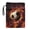 Flames Football, variant on HELLHERO Book Lovers Gift Book Protector with Lightweight Waterproof Polyester Fabric Easy Carry Book Case Zipper for Books Lovers Stationery, Accessories Teachers 8.66 x 11.42 1 pc