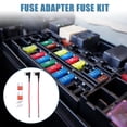 thumbnail image 2 of Ofertas únicas Juego de 2 minifusibles universales de 32 V, kit de fusibles de grifo con fusibles estilo cuchilla de 10 A para automóviles y barcos, 2 of 6