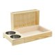 thumbnail image 1 of 3 en 1 alimentador de heno de conejo con caja de arena, soporte de heno, alimentación de comedor de heno de heno alimentando heno de madera para un, 1 of 9