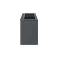thumbnail image 3 of Modway Bryn 48" Wall-Mount Double Sink Bathroom Vanity in Gray Black, 3 of 9