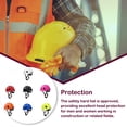 thumbnail image 4 of Inteprter Casco de seguridad Equipo de protección Sombrero duro Protector de cabeza Transpirable Mano de obra de larga duración Sombreros de Cadenas y protecciones para puertas de seguridad, 4 of 6