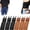 Black x3 + Brown x3, variant on Buckless Belts for Mens and Women, No Buckle Elastic Belt, Metal Hook Elastic Loops