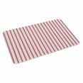 thumbnail image 2 of Red Striped Door Mat&nbsp;Indoor Outdoor Entrance, Non Slip Small Rug for Kitchen Bathroom Entryway Rug, Red White Stripes Farmhouse Washable Doormat Floor Mat 16x24 Inch, 2 of 8