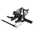 thumbnail image 4 of FXCNC CNC Motorcycle Rearsets Foot Pegs Rear Set Footrests Fully Adjustable Foot Boards Compatible with Ninja ZX6R ZX636 ZX-6R 636 2005 2006 2007 2008, 4 of 5