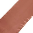 thumbnail image 3 of Efavormart 10 Packs of Premium SATIN Table Top Runner For Weddings Birthday Party Rectangle and Round Table 12" x 108" - Terracotta, 3 of 10