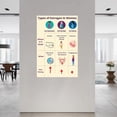 thumbnail image 2 of Types of Estrogen in Women Poster Medical Hormone Knowledge Canvas Painting Wall Art Poster for Bedroom Living Room Decor, 2 of 4