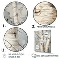 thumbnail image 3 of Designart "Grey Sycamore Shade Minimalism I" Tree Sycamore Floater Framed Wall Art Living Room, 3 of 5