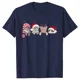 thumbnail image 4 of Camiseta Kawaii de gato de Navidad para mujer, camiseta de manga corta Harajuku, Camisetas de moda Y2k, ropa Ulzzang para mujer, 4 of 5