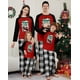 thumbnail image 1 of Pijamas familiares a juego de Navidad 2025, pijamas con estampado de dibujos animados, conjunto a juego para adultos y niños, mono para bebé y ropa para perros, 1 of 5
