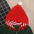 thumbnail image 6 of LWNYDPLSD Hawaiian Christmas Shirt Cute Sweatshirts for Teens Girls Sweatshirt Size 10-12 Girls' Blouses & Button-down Shirts Clothes Baby Clothes, Green 12-18 Months, 6 of 8