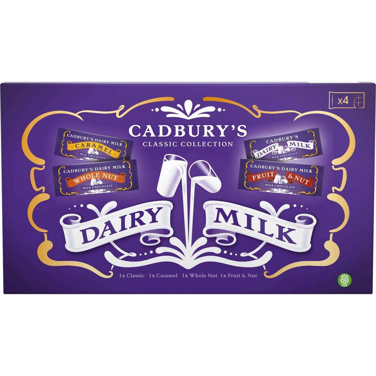 Cadbury UK Dairy Milk Chocolate Classic Collection Selection Box 430g