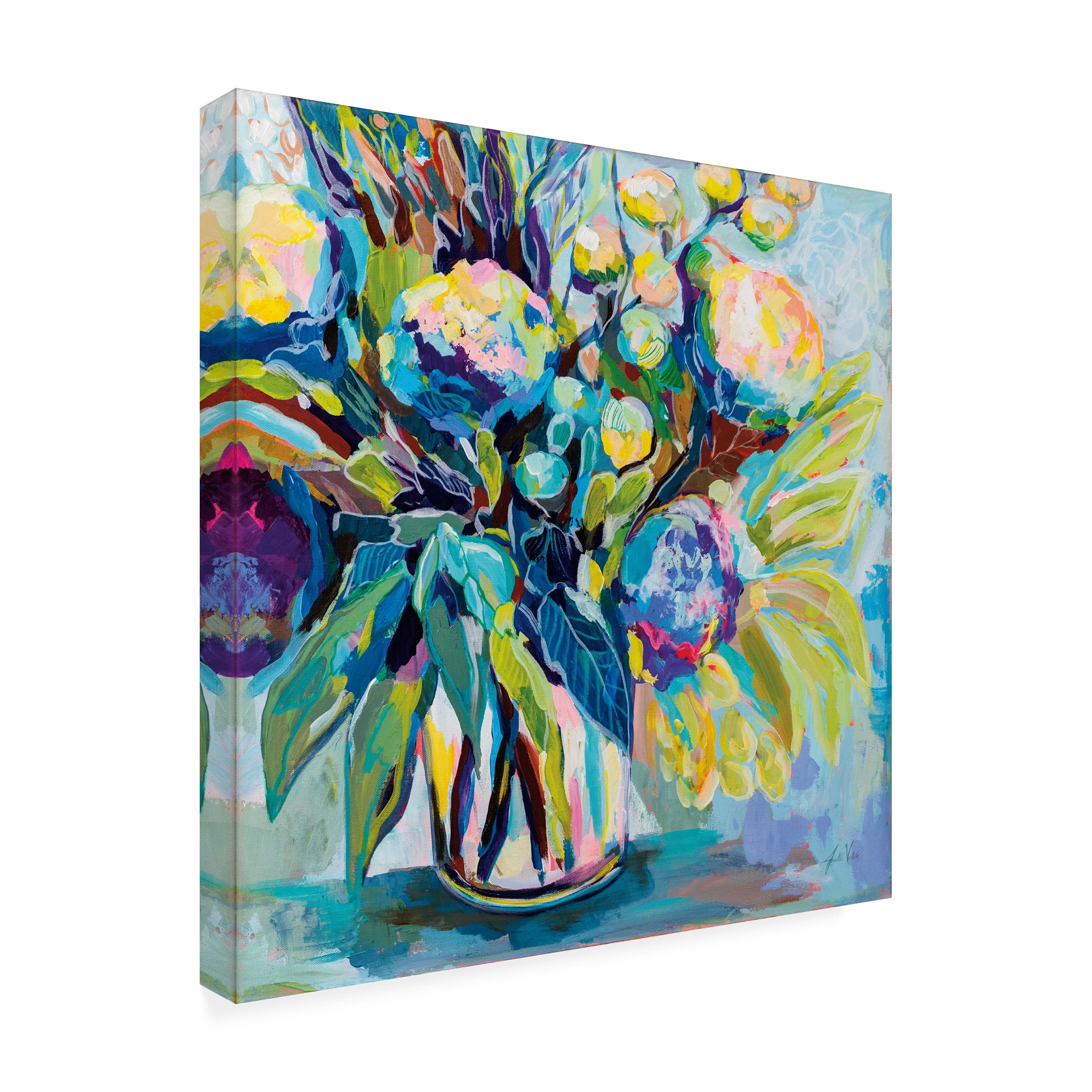 Janelle Penner 'Big Cat Beauty II' Canvas Art