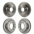thumbnail image 1 of CMX Front Rear Disc Brake Rotors Kit for Car 2006 GMC Savana 2500 DIESEL engine with rear brakes with 7300 Lb GVW K8-100981, 1 of 8