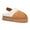 Brown, variant on BERANMEY Thick-Soled Fuzzy Slippers for Women & Men - Cozy Platform House Shoes with Anti-Slip Sole, Warm Plush Lined Indoor Outdoor Short Ankle Slippers