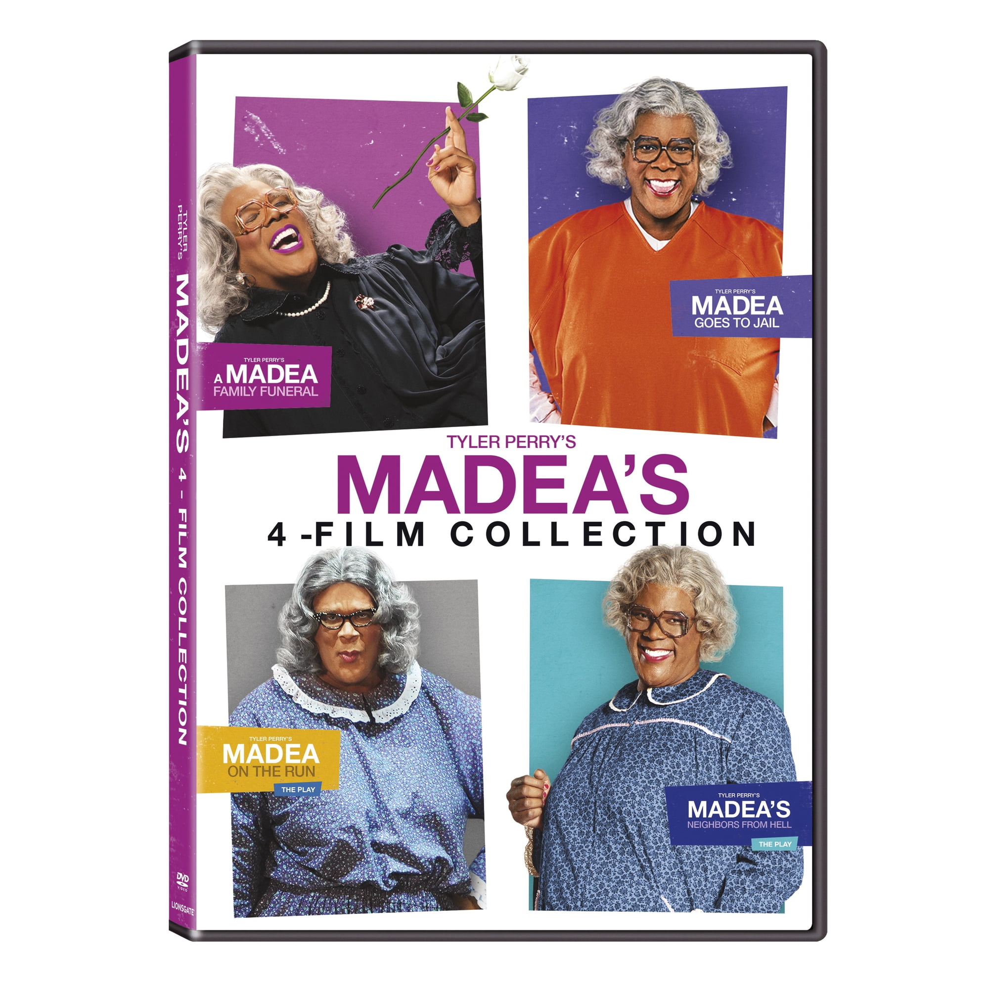 LIONSGATE Tyler Perry Madeas 4 Film Collection (DVD)