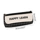 thumbnail image 3 of Estuche de lona para lápices | Bolsa de papelería con cremallera de gran capacidad para estudiantes | Organizador de útiles escolares para lápices, bolígrafos y gomas de borrar, 3 of 3