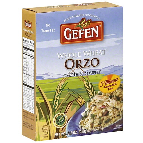 Gefen Whole Wheat Orzo, 8.8 oz (Pack of 12)