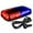 Red/Blue, variant on [Upgraded 5 48LED Roof Top Strobe Lights, High Visibility Emergency Safety Warning LED Mini Strobe Light bar with Magnetic Base for 12-24V Snow Plow, Trucks, Construction Vehicles (Amber)